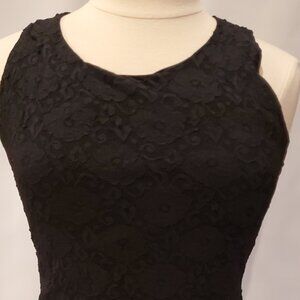 E-Gen Black Lace Top XL